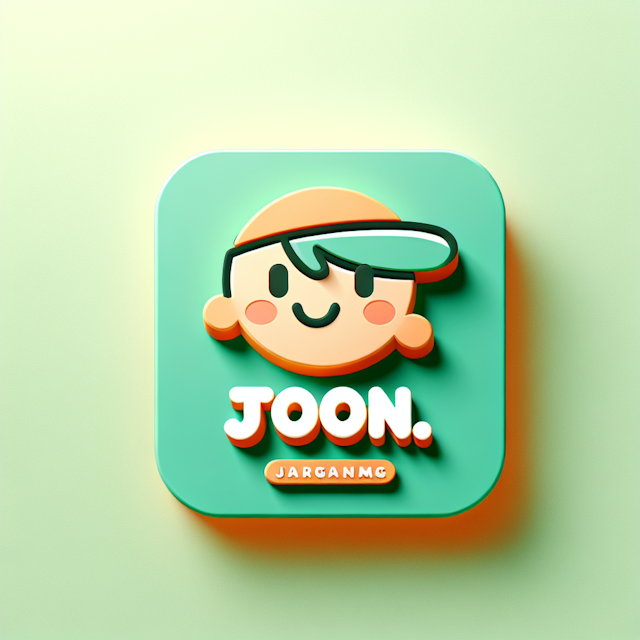 3d child-friendly cartoon style feature logo demonstrates lighthearted exaggerated characteristics use soft pale green as ...