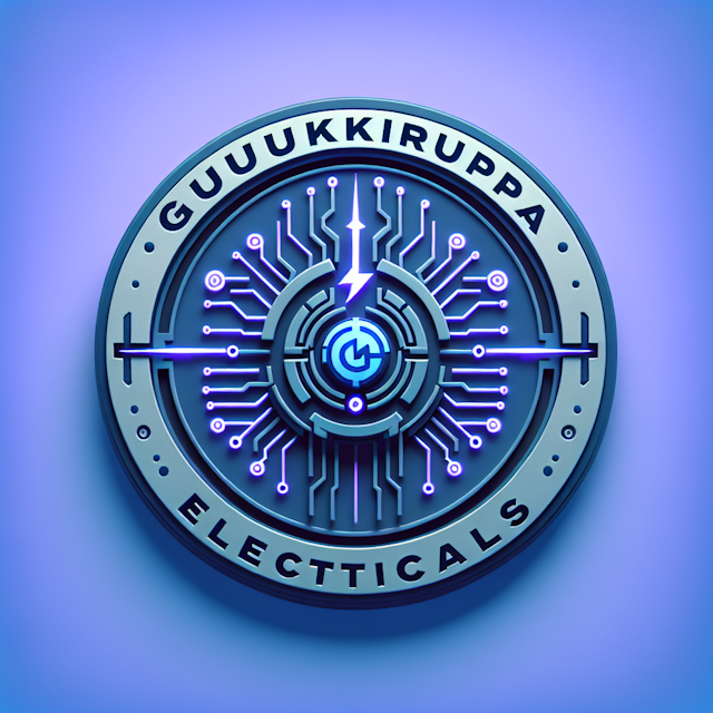 generate 3d levitating logo centred around electricals logo have sci-fi design medium slate blue as color blue violet prim...