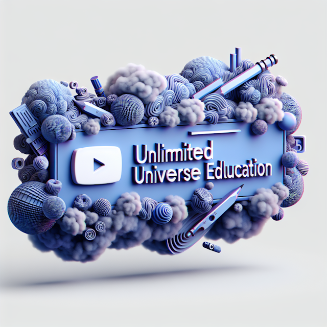 generate 3d fluffy youtube banner educational initiative banner exude attractive yet dangerous appeal metaphorically repre...