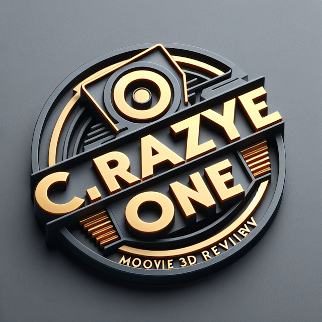 detailed modern 3d logo movie review channel logo have slate gray color feature gold as primary element color logo must pr...