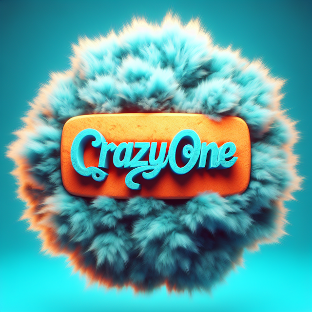 generate showcasing fluffy 3d logo design suitable youtube channel stylistic approach lean towards vintage look resonating...