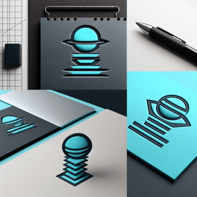 3d logo depicting concept levitation incorporated into its design logo tailored retail industry using bold modern design a...