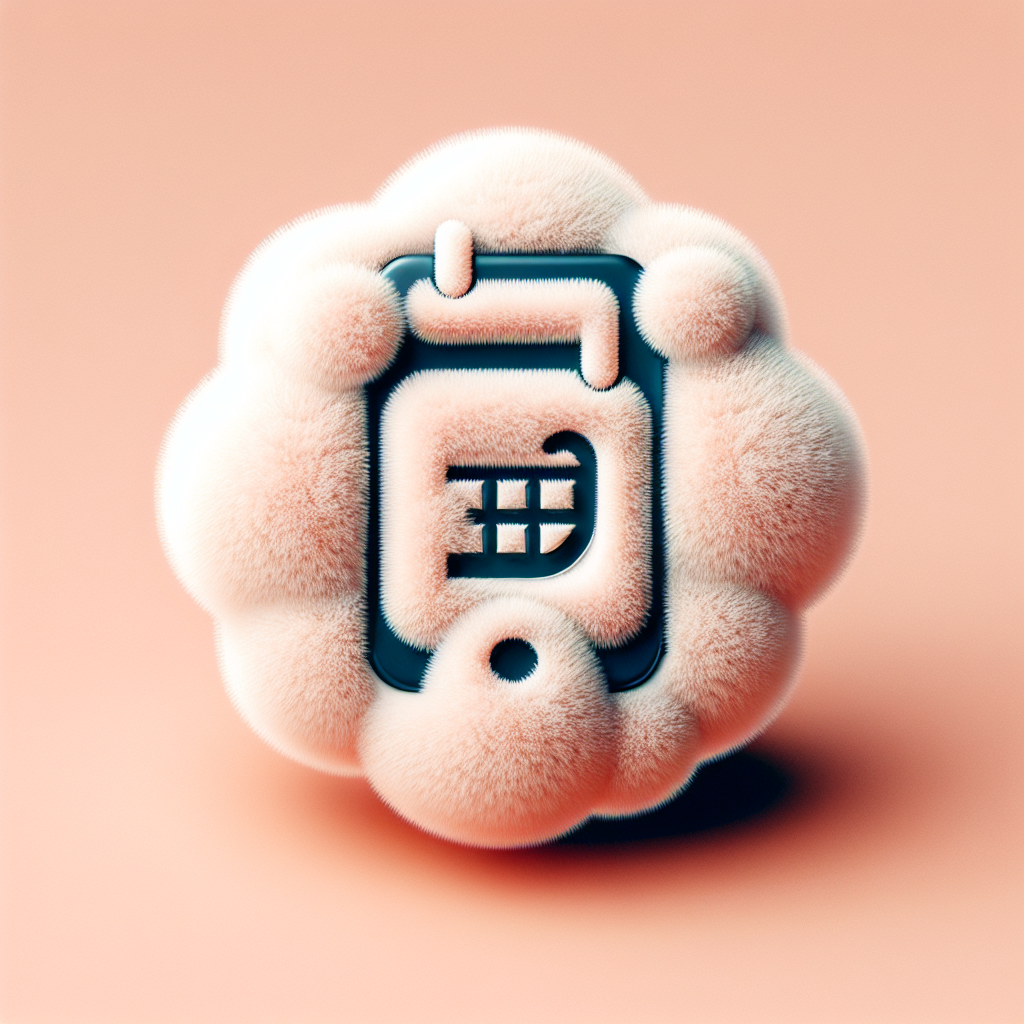 Logo for fluffy-3d-logo-e-commerce-phone-cell-store-2581a9d5-de0d-4069-abbe-1ac663a68a21