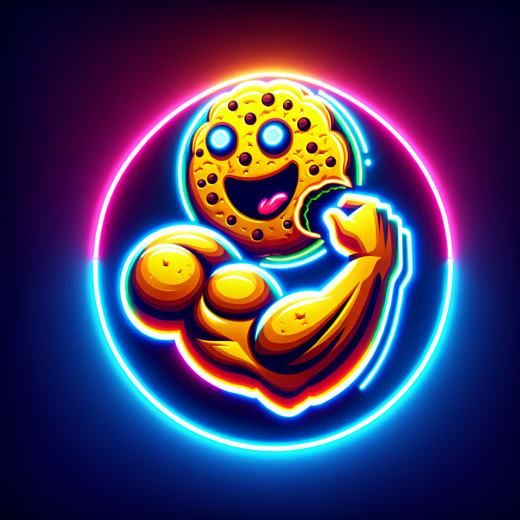 Logo for neon-3d-logo-gaming-galleta-muusculosa-f3bd83a5-9bdd-40a0-af8e-5a0adca389e7