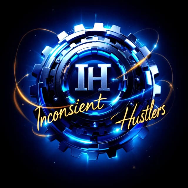 Logo for holographic-3d-logo-finance-ih-inconsistent-hustlers-fc2e16b3-7b65-4486-95a6-d60acfc3a8d9