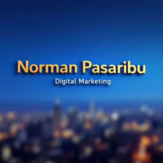 Logo for 3d-logo-e-commerce-norman-pasaribu-digital-marketing-513ace97-c075-4b6e-bd12-905384b1f5a8