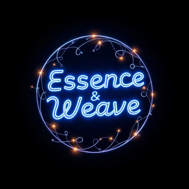 Logo for glowing-3d-logo-essence-weave-55d74ec6-b501-48a9-992f-6bb29a4c3fb6