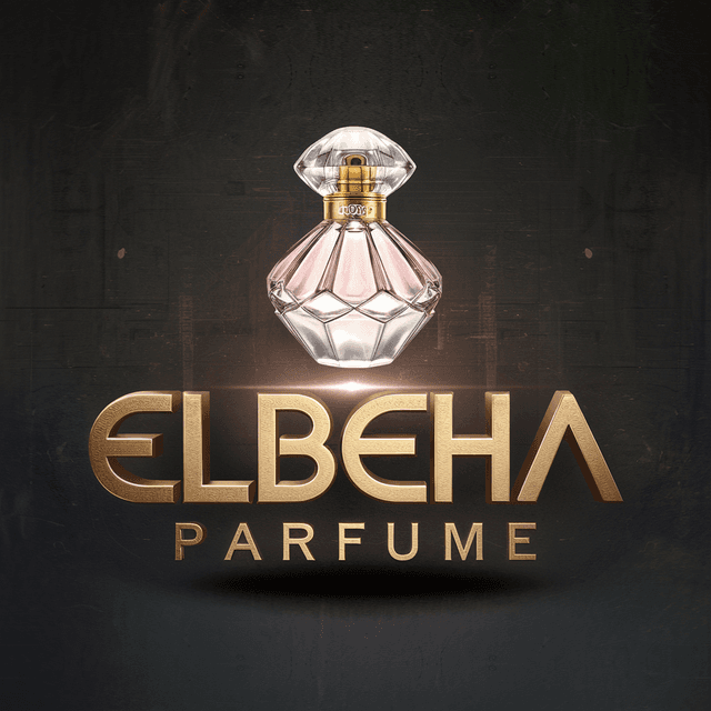 make levitate 3d logo beauty cosmetics industry named "elbeha parfume" full color style industrial