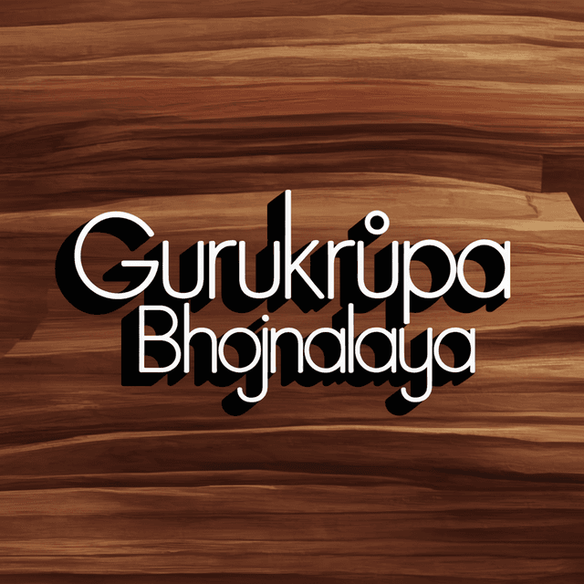 Logo for gurukrupa-bhojnalaya-food-and-beverage-logo-ngvgxzdy